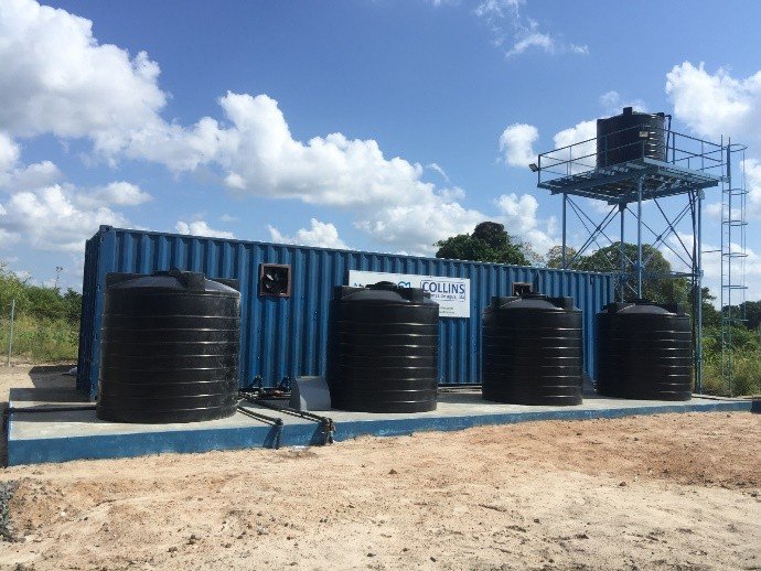 Estação de tratamento de água convencional de Mandlakaze – 2016